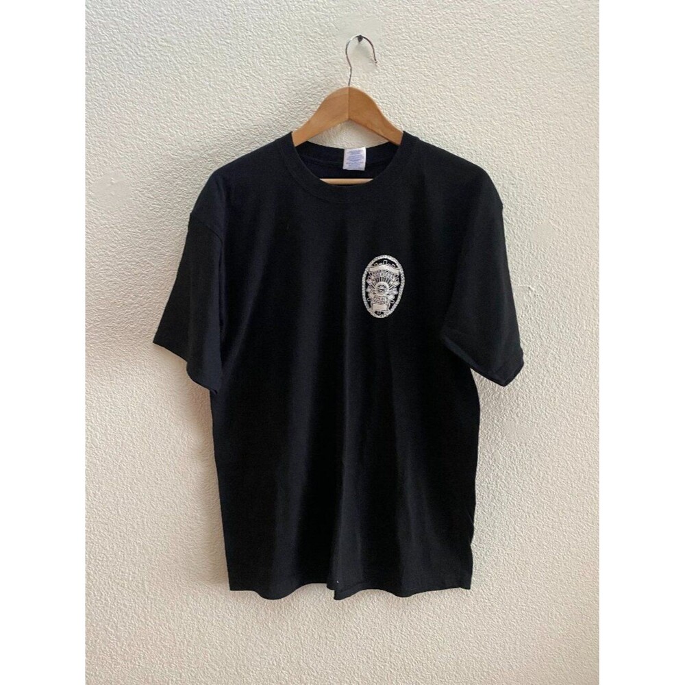 Sheridan Police Department God Made Police So Firemen Would Have Heroes T-Shirt